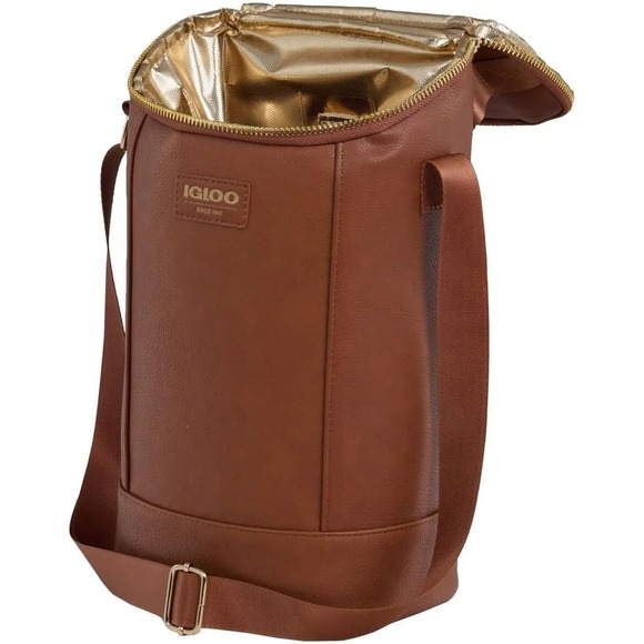 Igloo Luxe Collection Beverage Tote, MaxCold Insulation, Removable Divider NWT - Picture 5 of 6